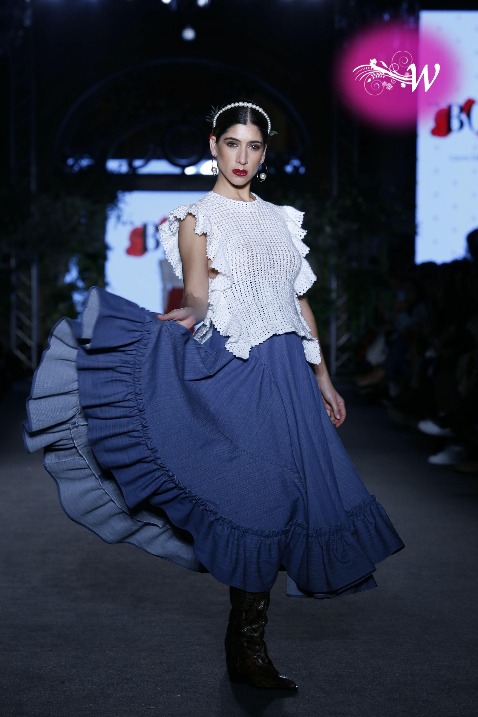 Desfile de Laura de los Santos en We Love Flamenco 2020 / BELÉN VARGAS