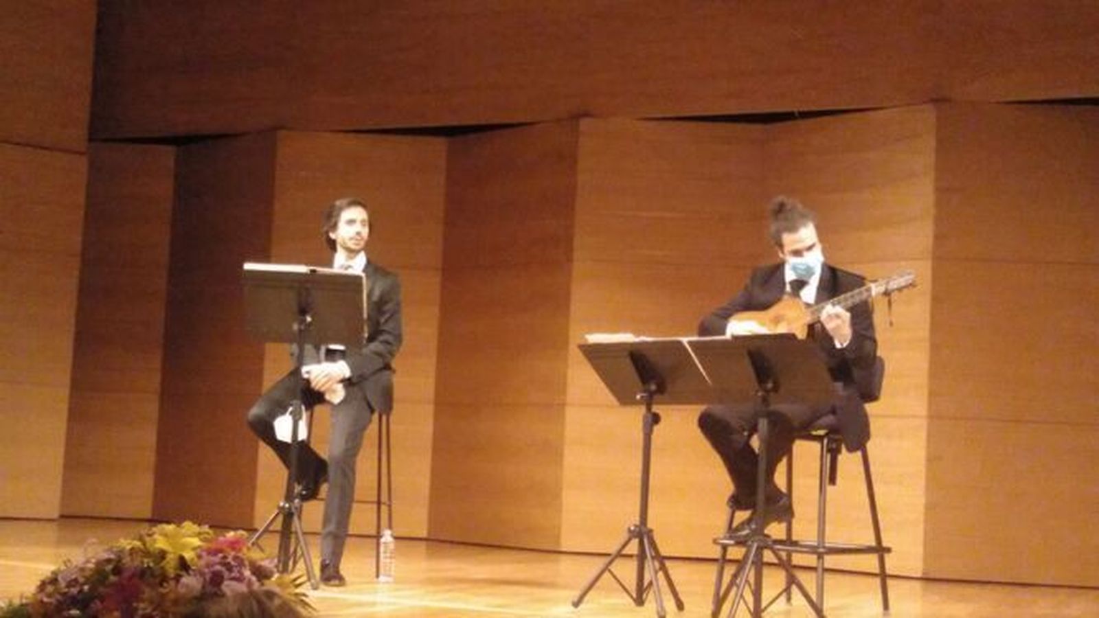 Juan Sancho y Miguel Rincón en una anterior actuación en Espacio Turina.