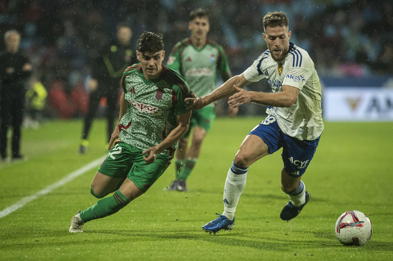 La participación de Pablo Sáenz en el once inicial ante el Eldense no está clara.