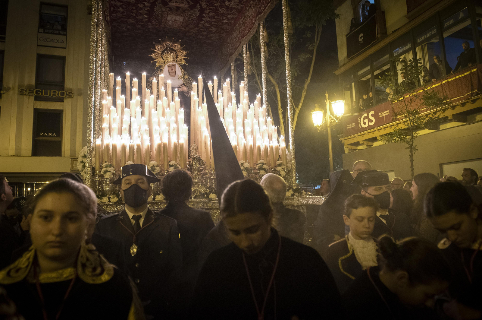 Las imágenes de la hermandad de El Calvario