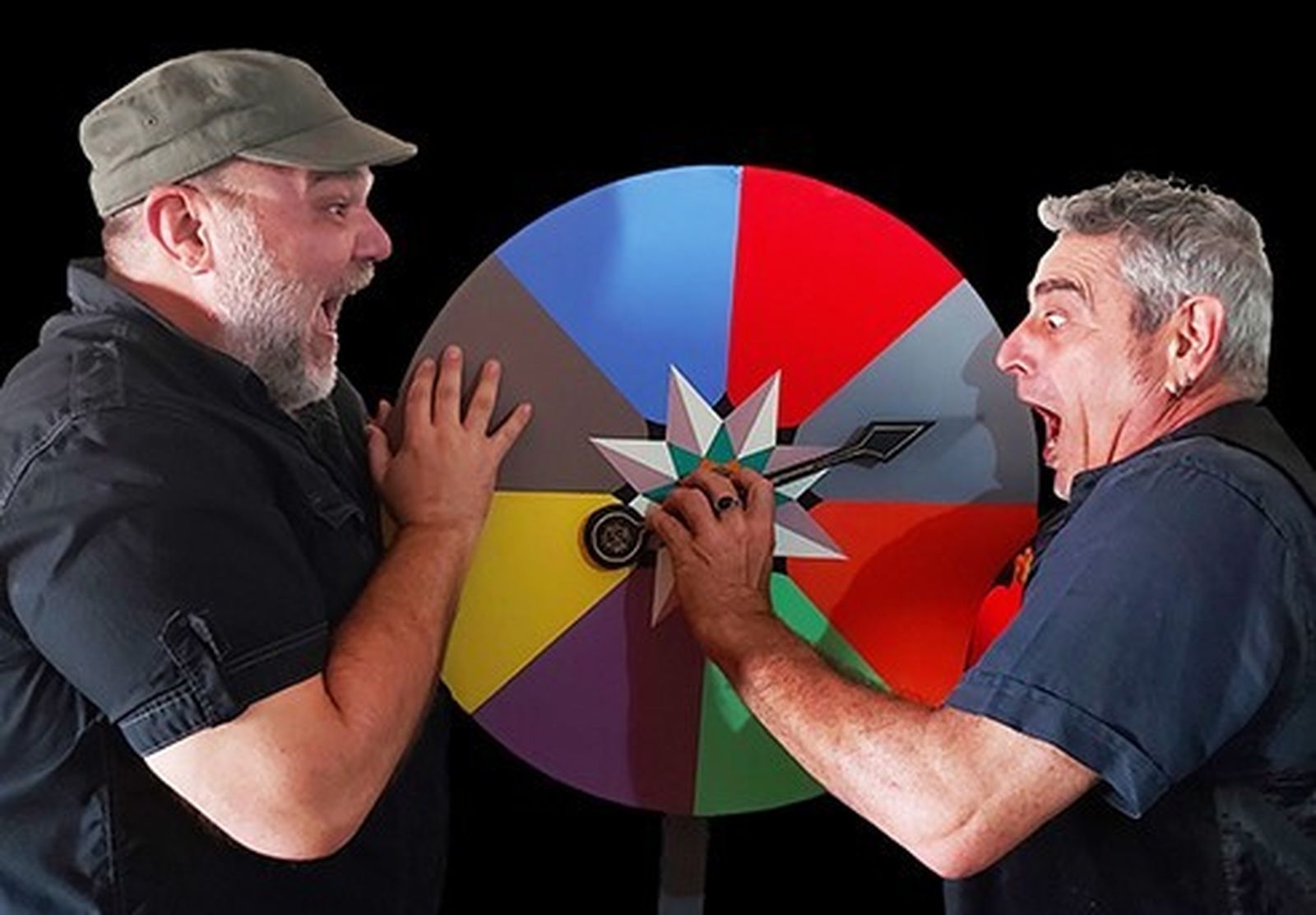 Juan Arjona y Pepepérez en un momento de 'Todo es de color'