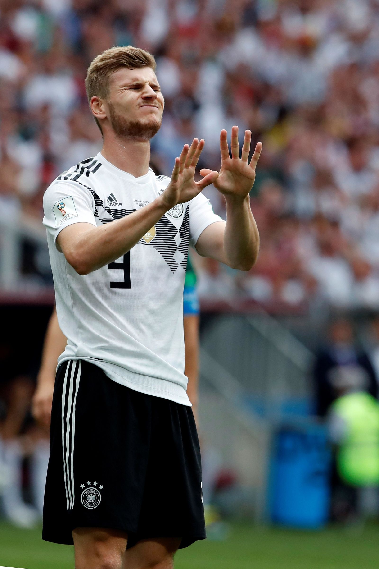 Las imágenes del Alemania-México