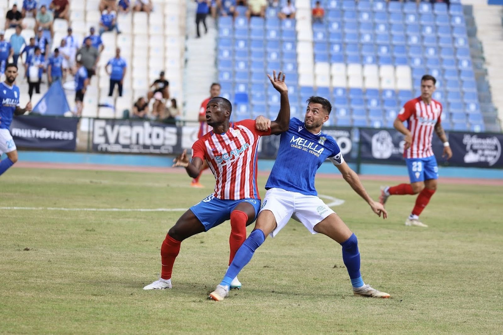 Las fotos de la victoria del Algeciras en Melilla