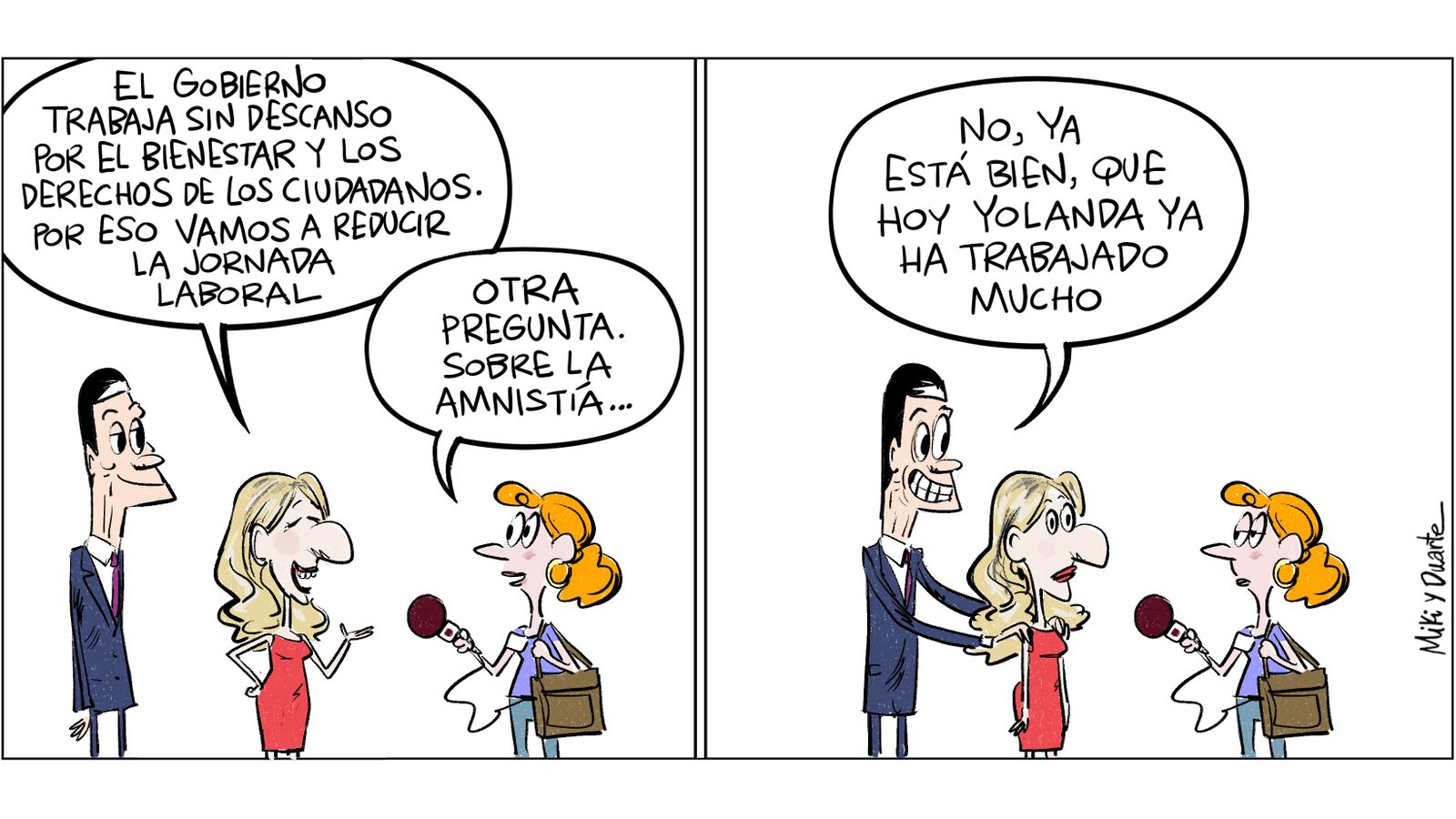 Yolanda y Pedro