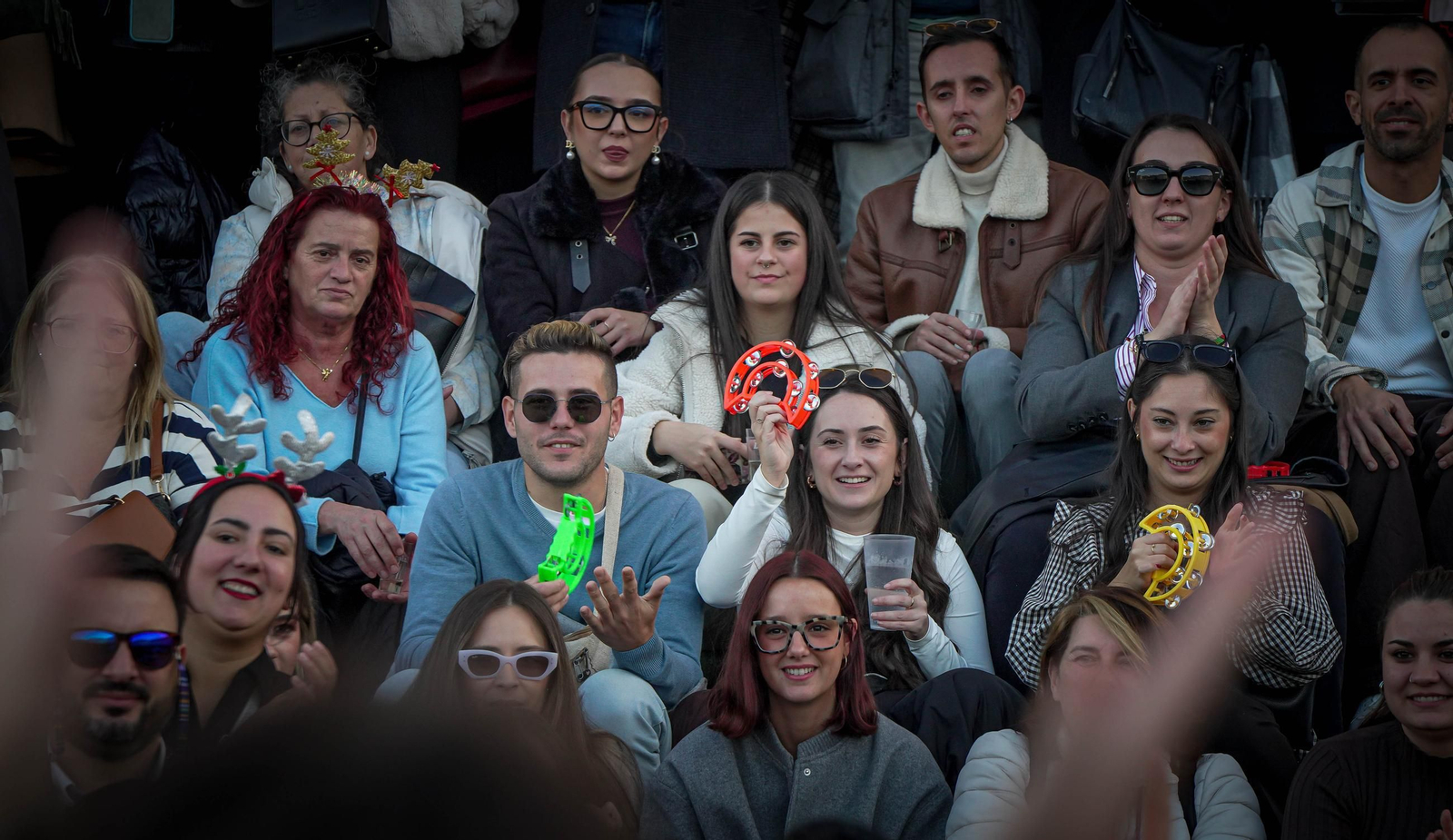 Imágenes de zambombas del día 7 de diciembre en Jerez