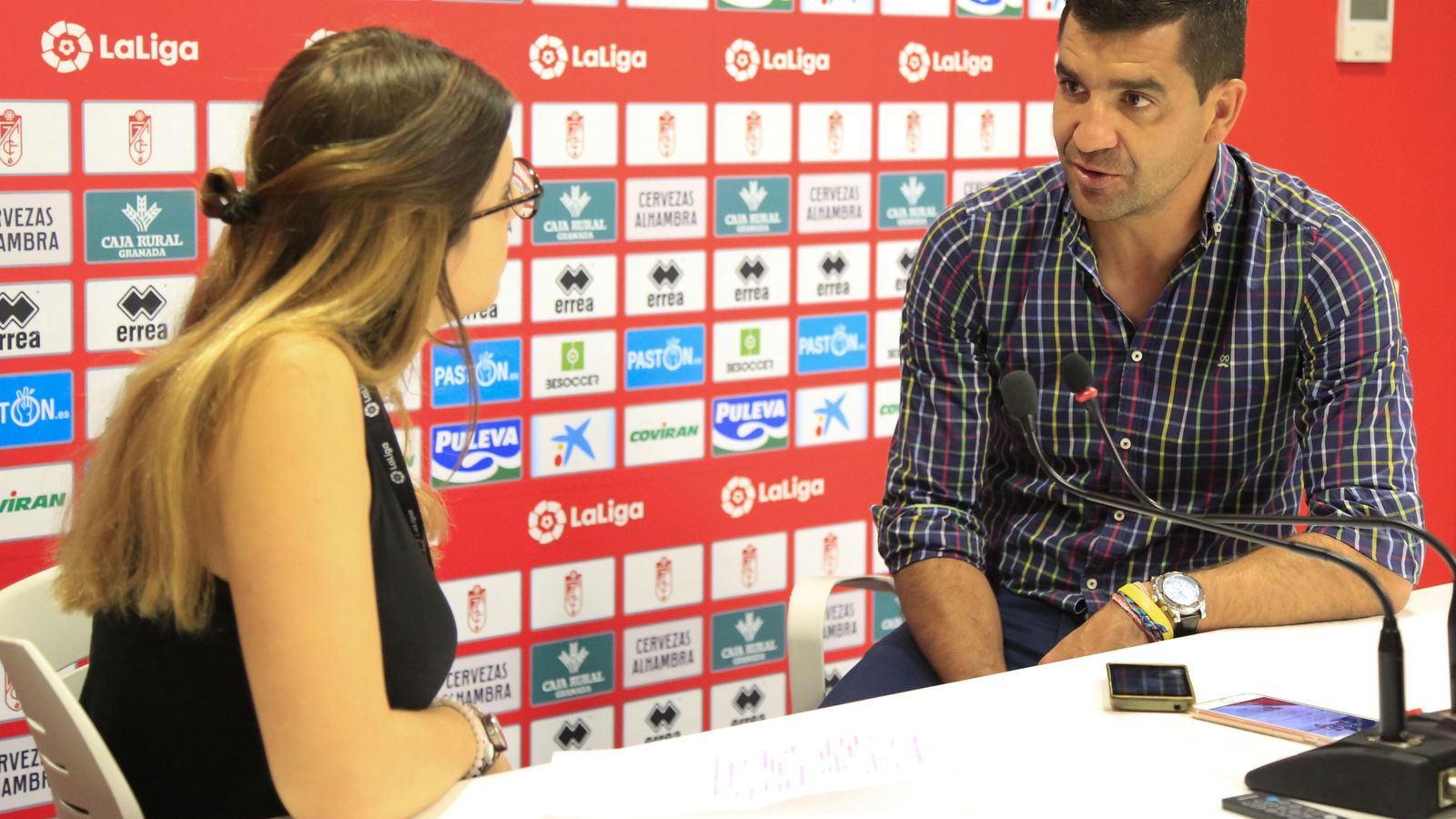 Rubén Torrecilla atendió a Granada Hoy en la Ciudad Deportiva.