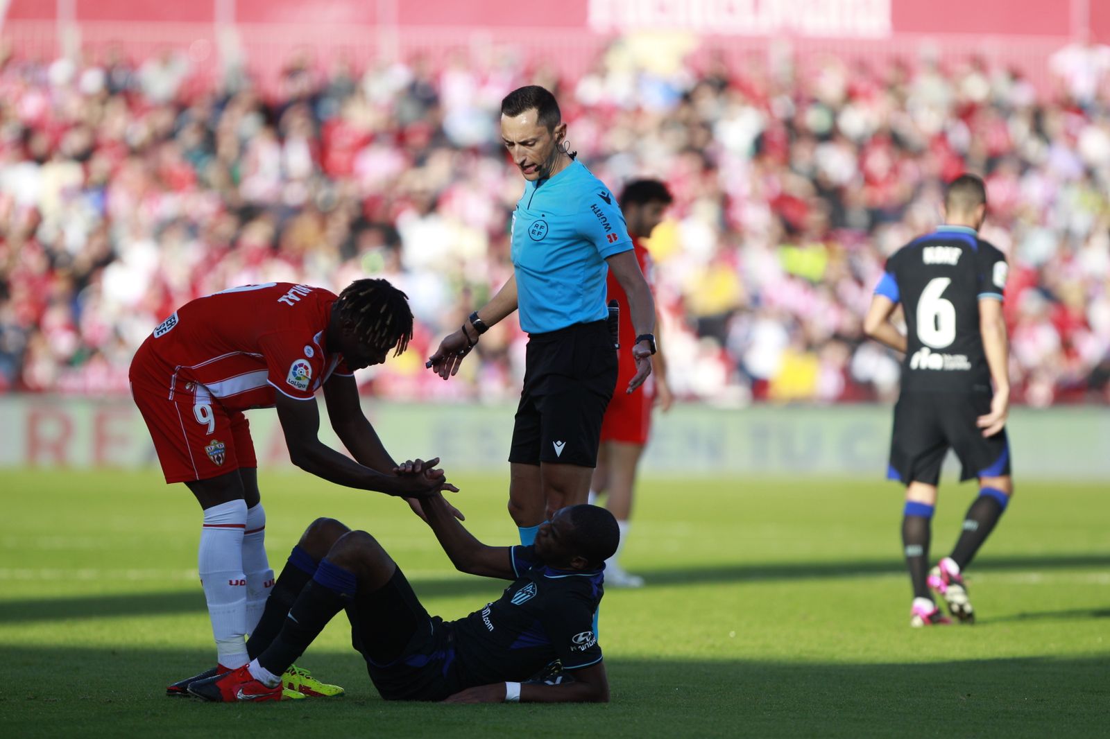 Imágenes del partido U.D. Almería-Atlético de Madrid