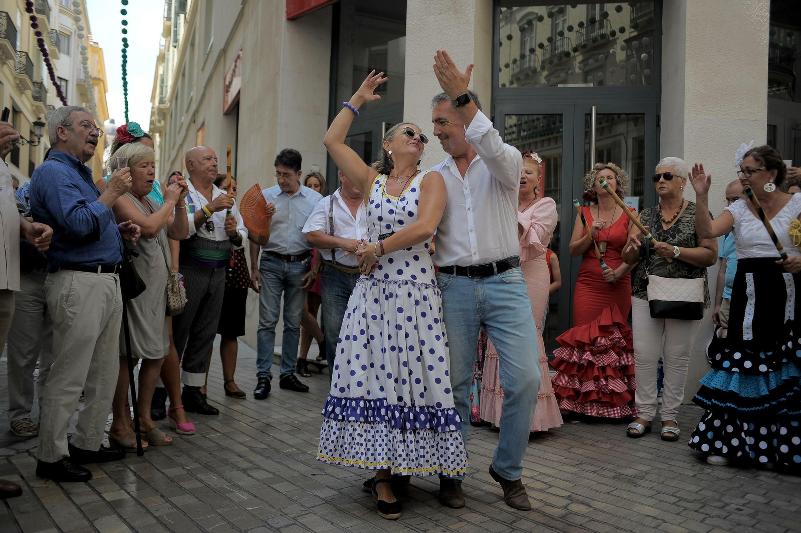 La Feria del Centro en Málaga, este miércoles en fotos