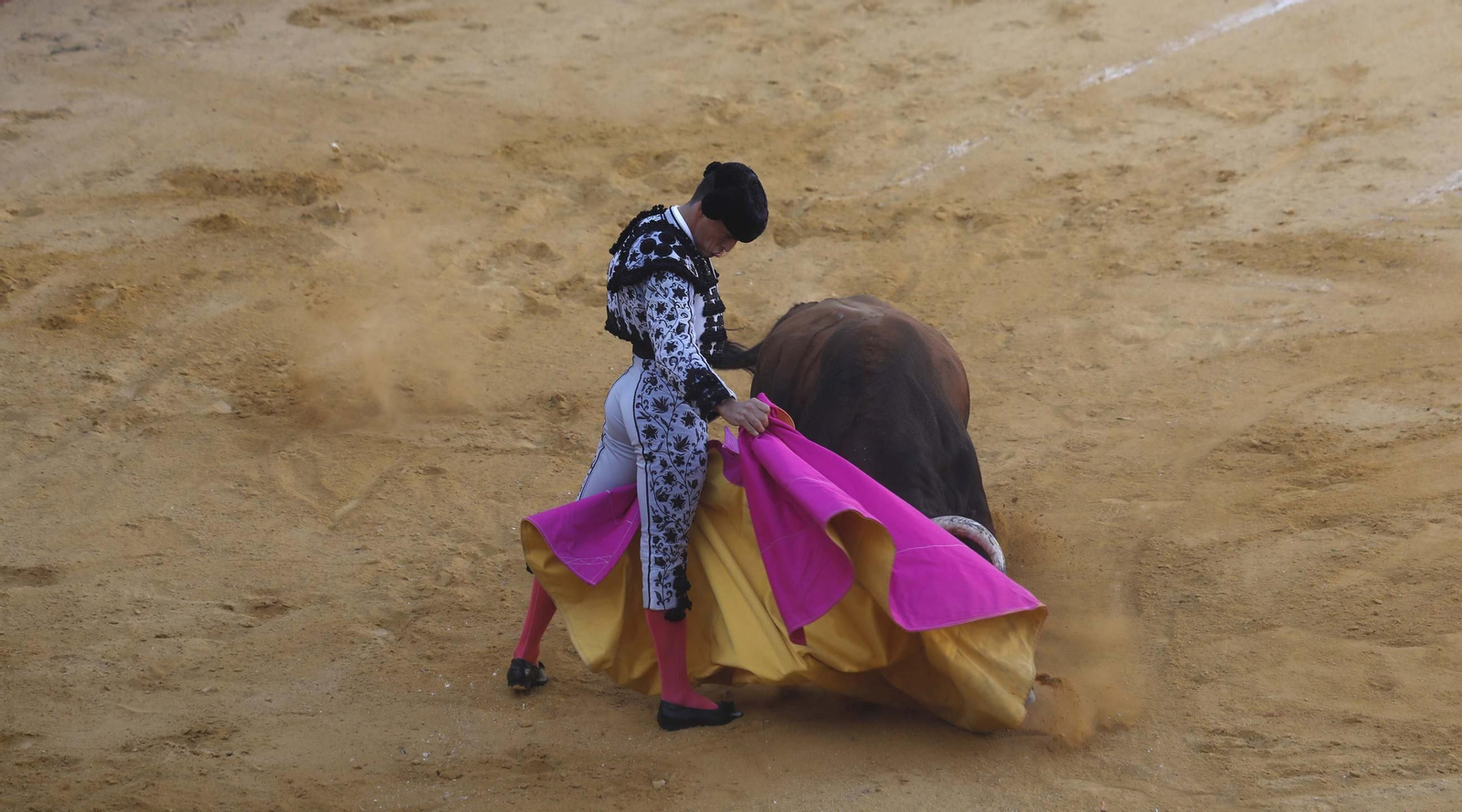 Las fotos de la corrida de toros de David Galván, Daniel Luque y Joaquín Galdós en San Roque