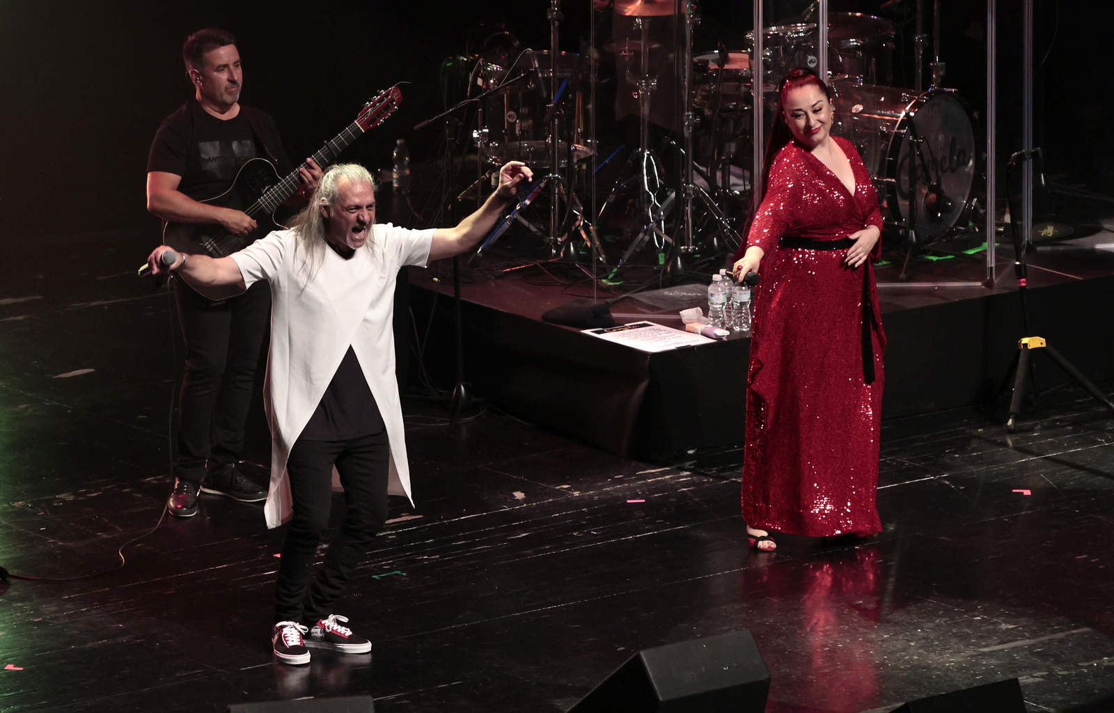 Las imágenes del concierto de Camela