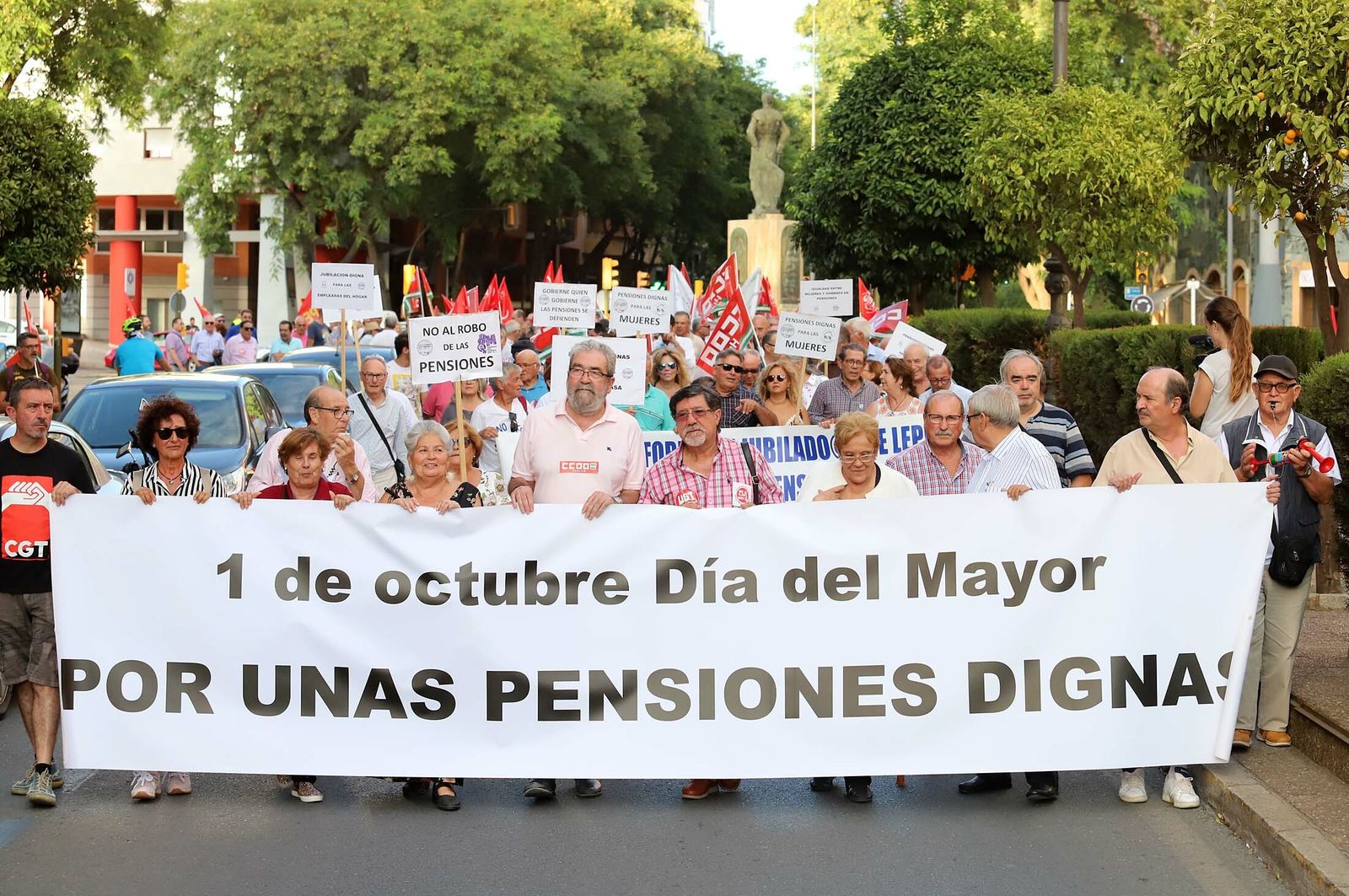 Imágenes de la manifestación "Por unas pensiones dignas"