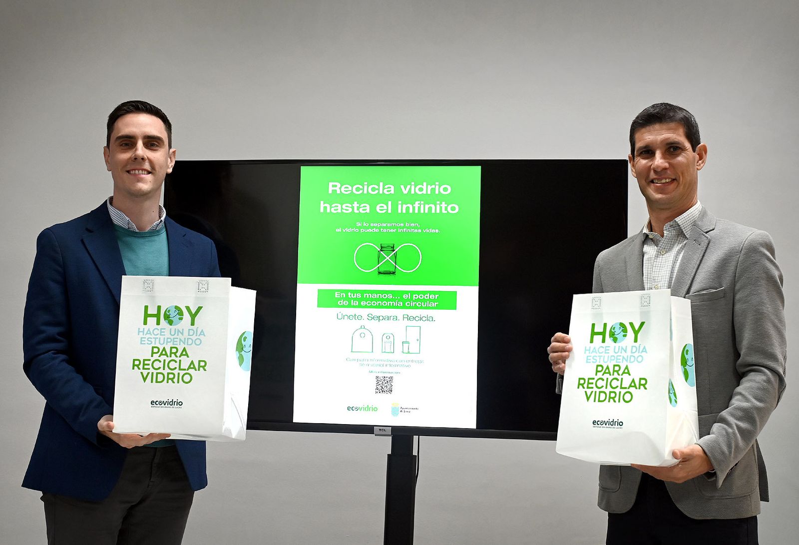 Un momento de la presentación de la campaña.