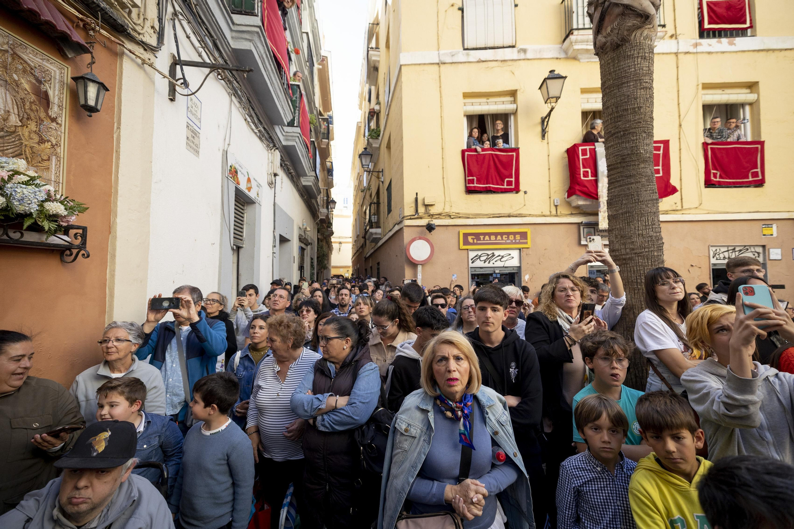Las imágenes de la cofradía de La Sentencia de la Semana Santa de Cádiz 2023