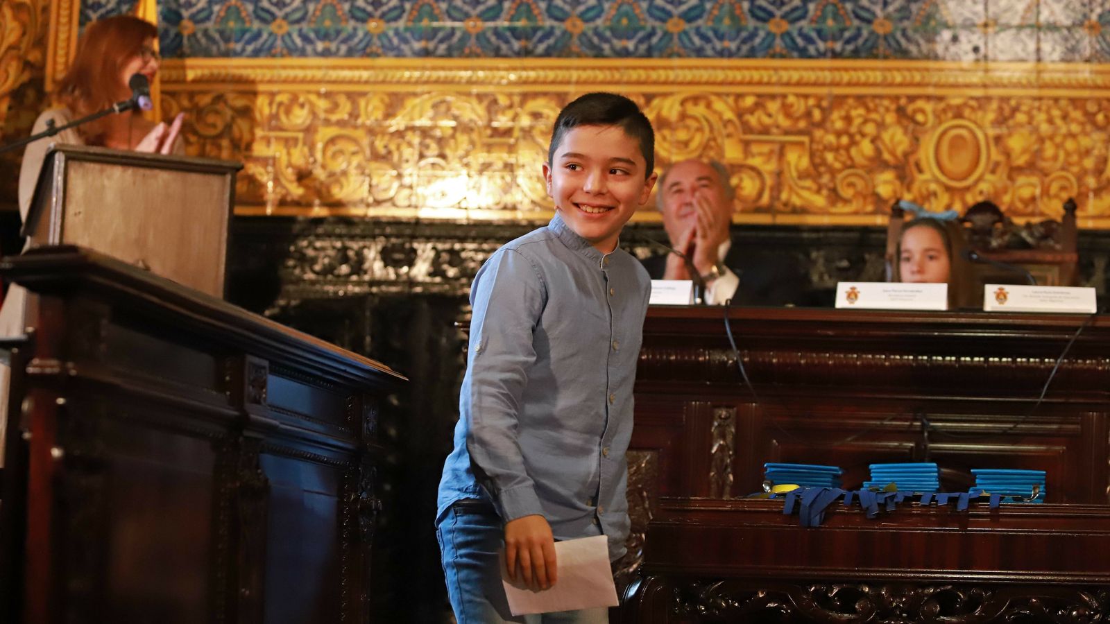 Pleno infantil en el Ayuntamiento de Algeciras