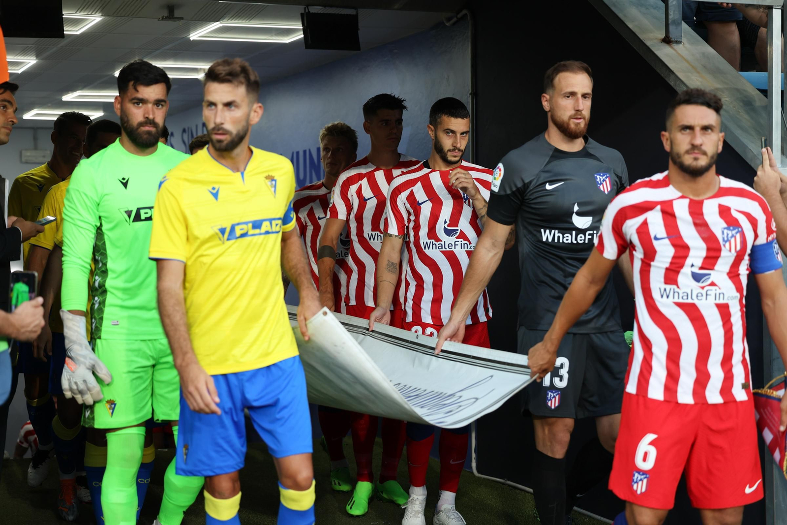 Las imágenes del Cádiz-Atlético de Madrid del Trofeo Carranza