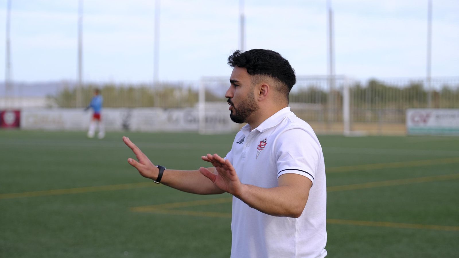 Sergio Criado se estrenó en el banquillo de La Cañada como local.