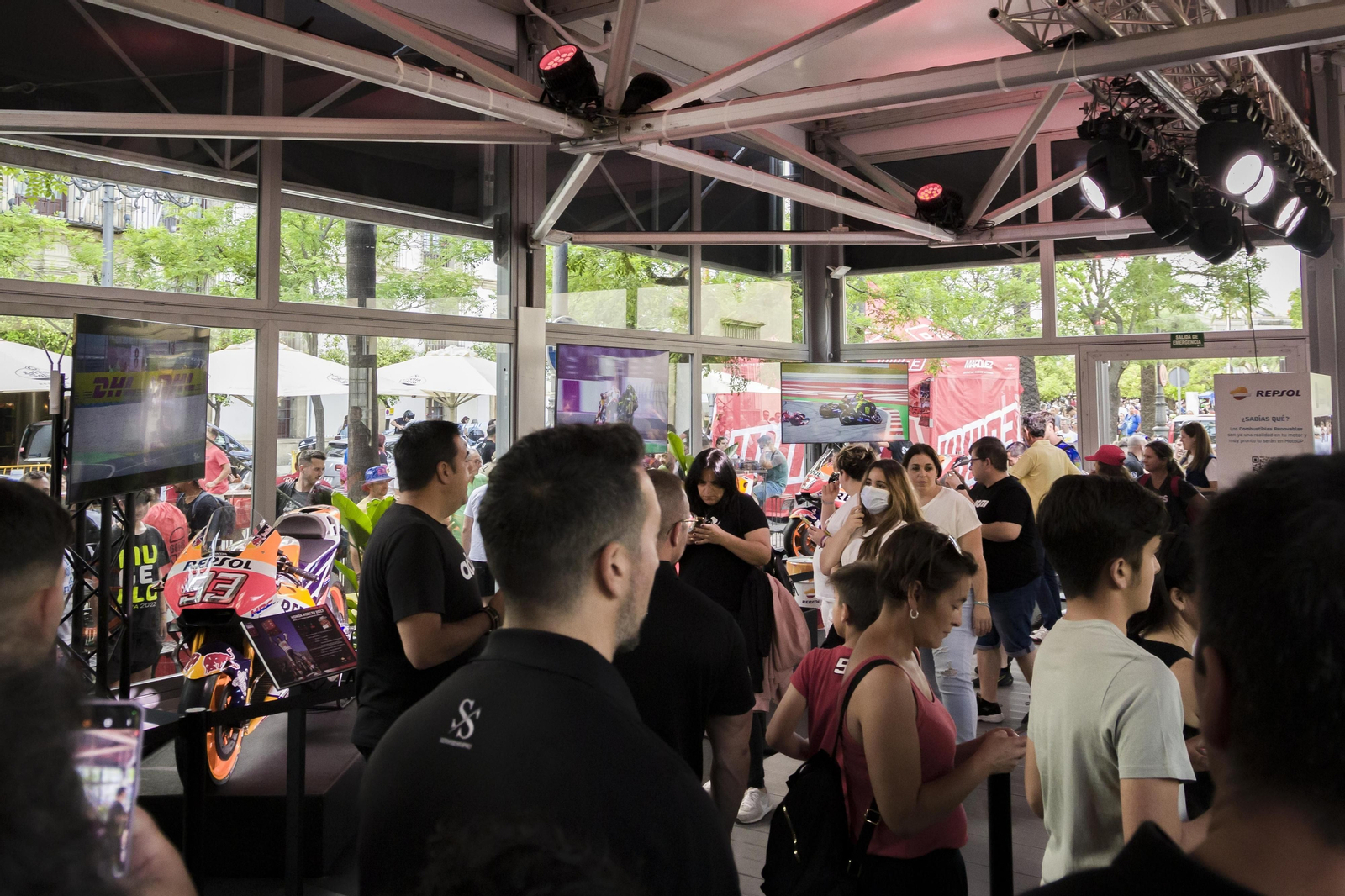 Gran ambiente motero en todo Jerez