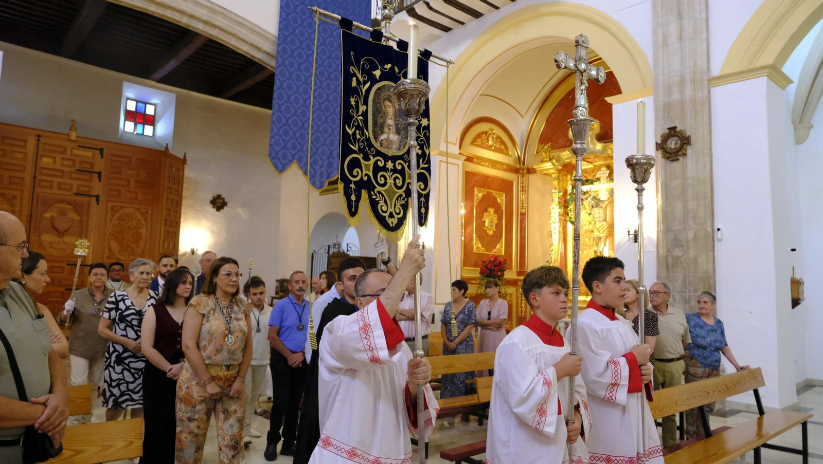 Aniversario de la Cofradía de María Santísima de los Dolores de Vélez Blanco, en imágenes