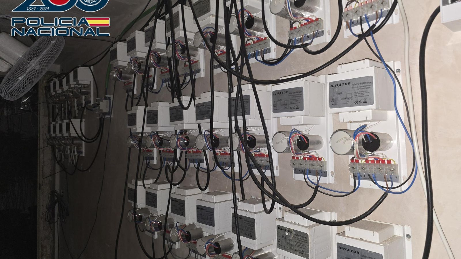 El enganche ilegal a la corriente eléctrica.