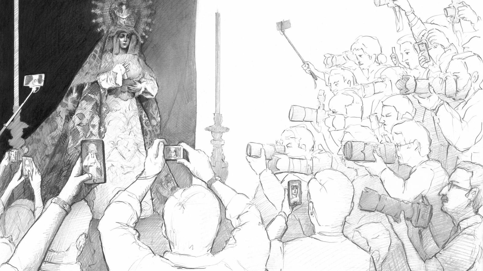 La obra de Ricardo Gil para la revista Nazarenos