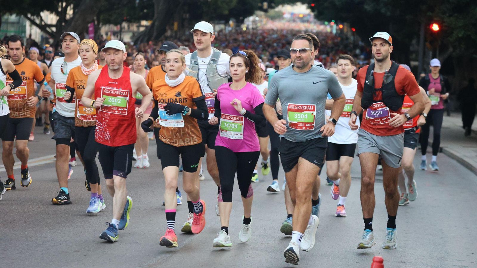 Las mejores fotos de la Maratón de Málaga 2024