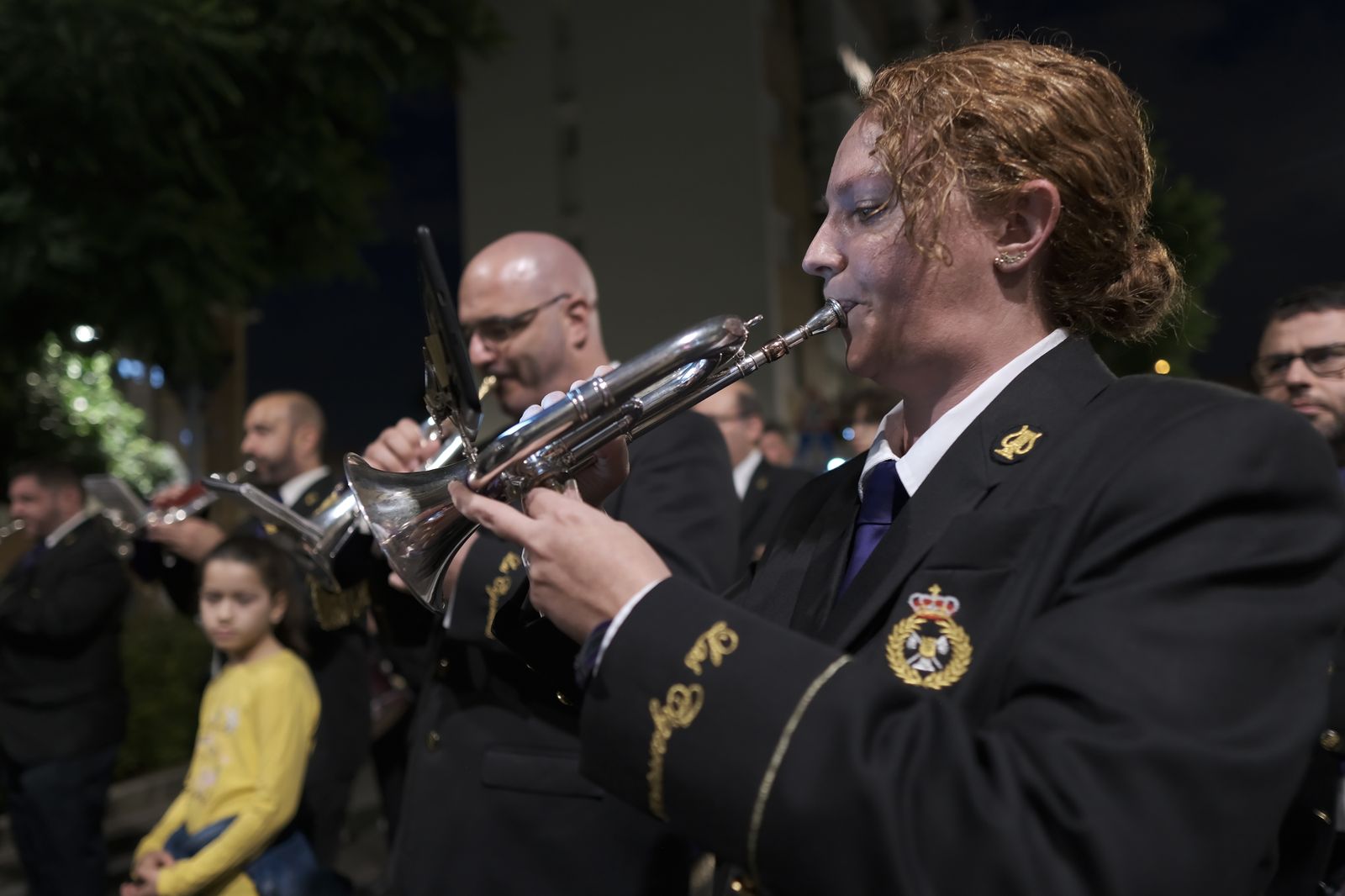 Las imágenes del rosario vespertino de la Virgen del Rosario de San Pablo