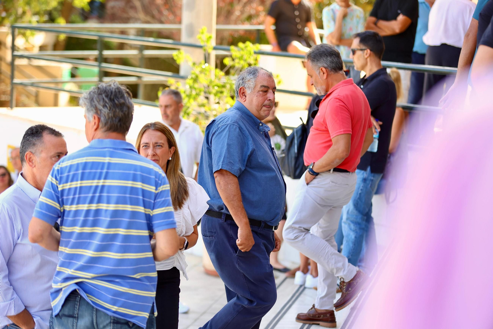 Último adiós a Fernando Puche en el cementerio de Málaga Último adiós a Fernando Puche en el cementerio de Málaga