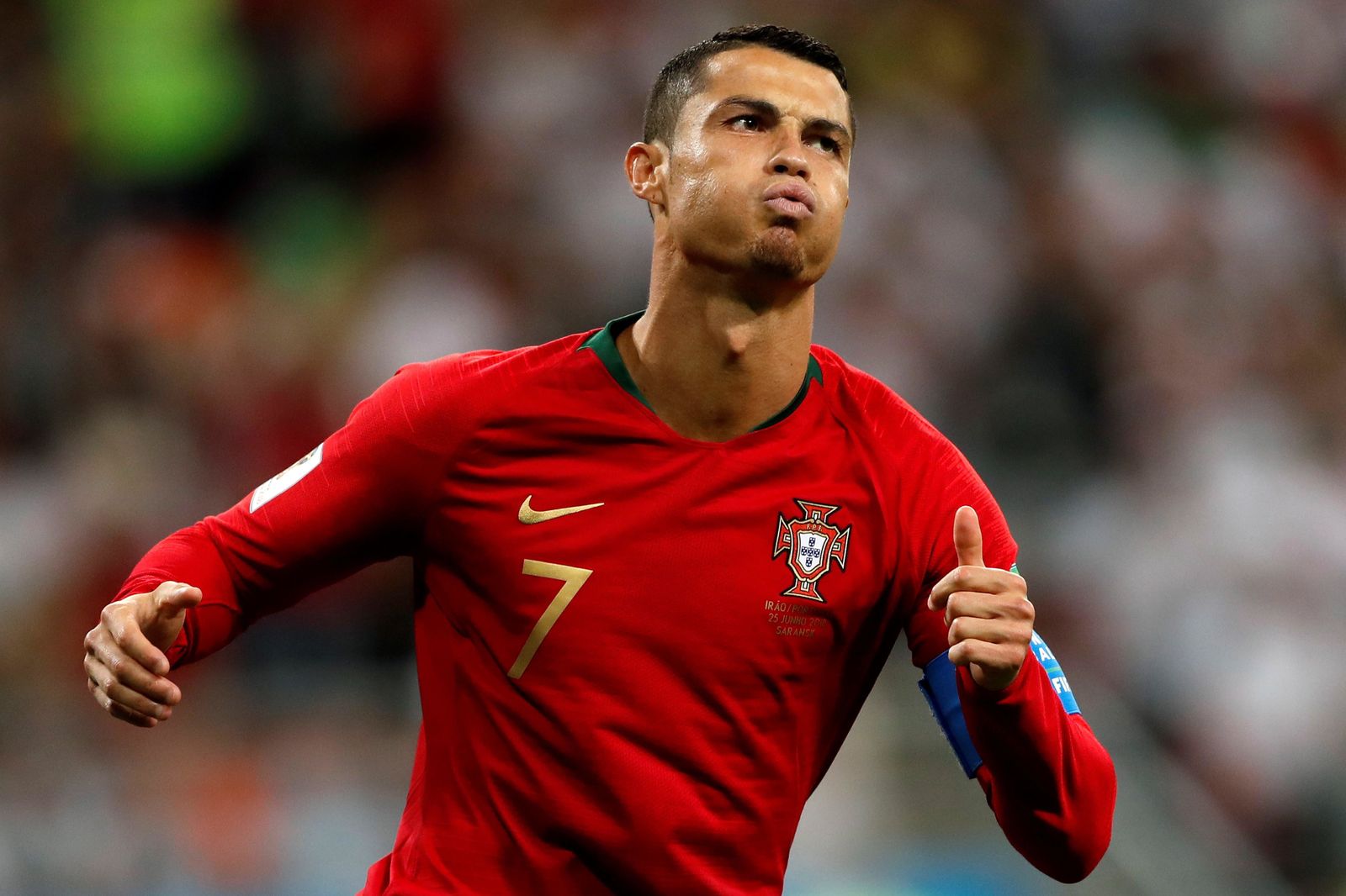 Las imágenes del Irán-Portugal