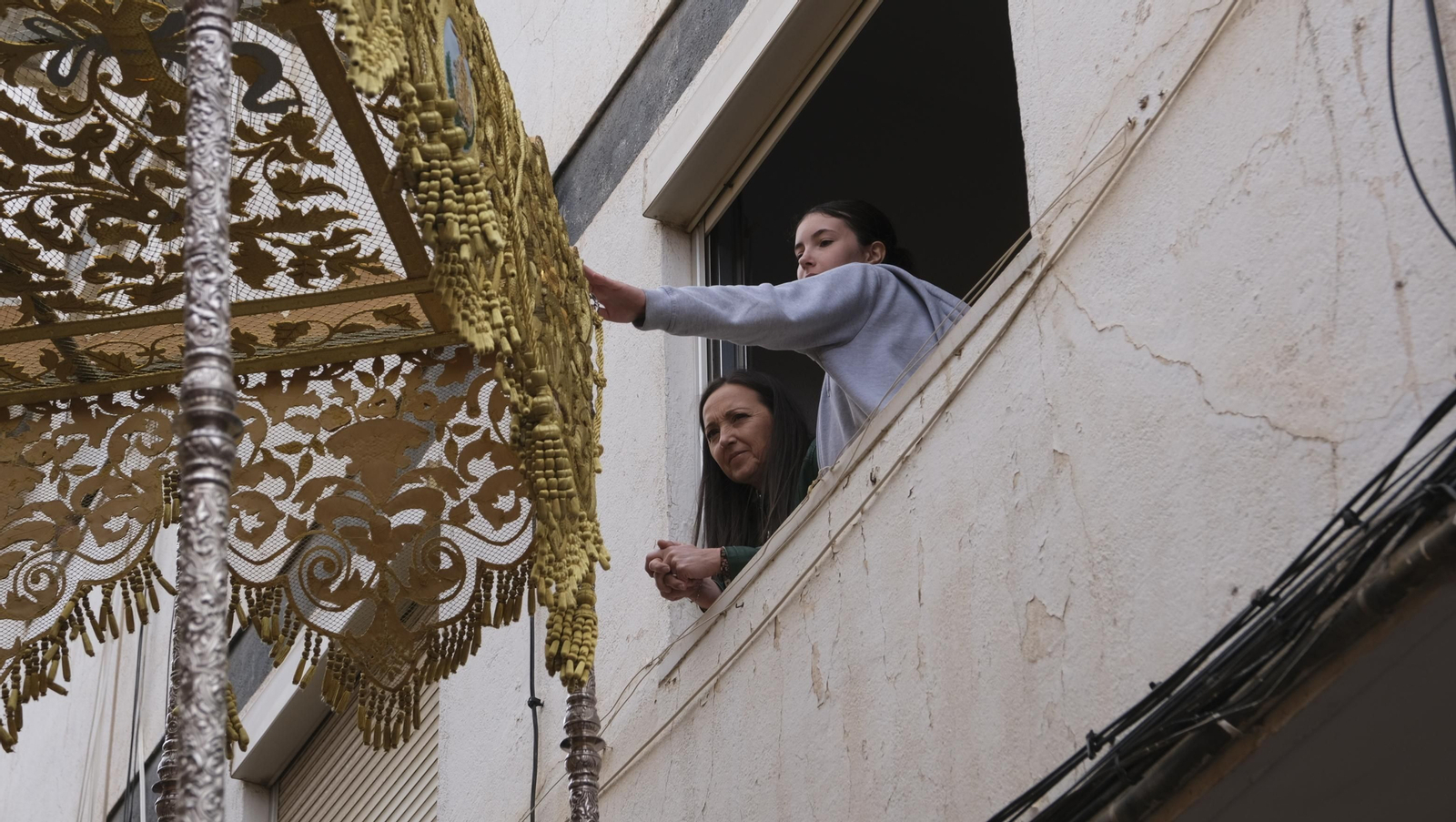 La procesión de Los Ángeles en Almería, en imágenes