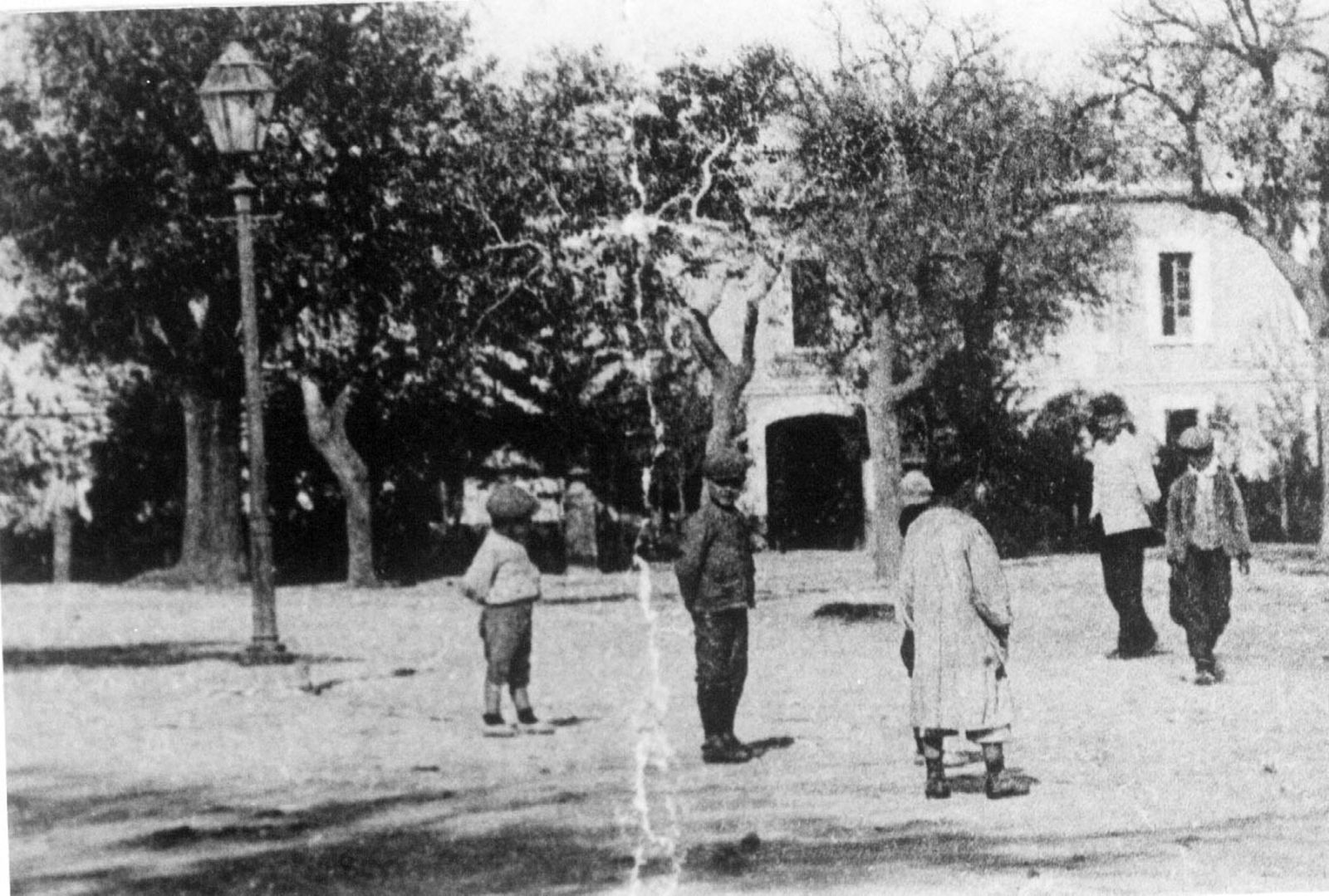 La Alameda de San Roque, a inicios del siglo XX.