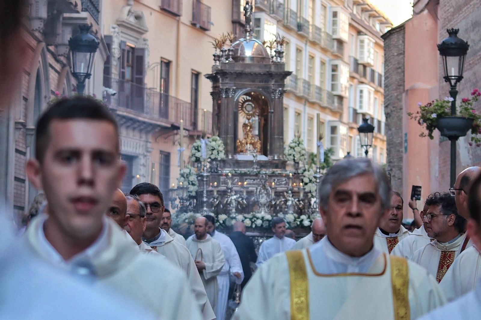 Las imágenes del Corpus Christi de Málaga 2024
