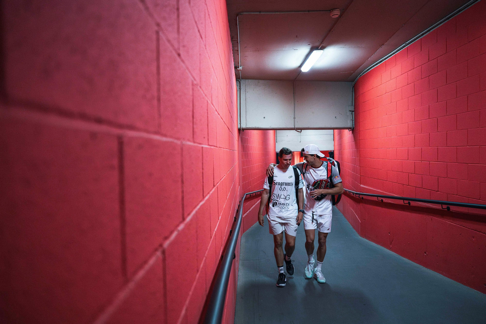 Las mejores fotos de los cuartos de final del pádel en el Estadio de la Cartuja