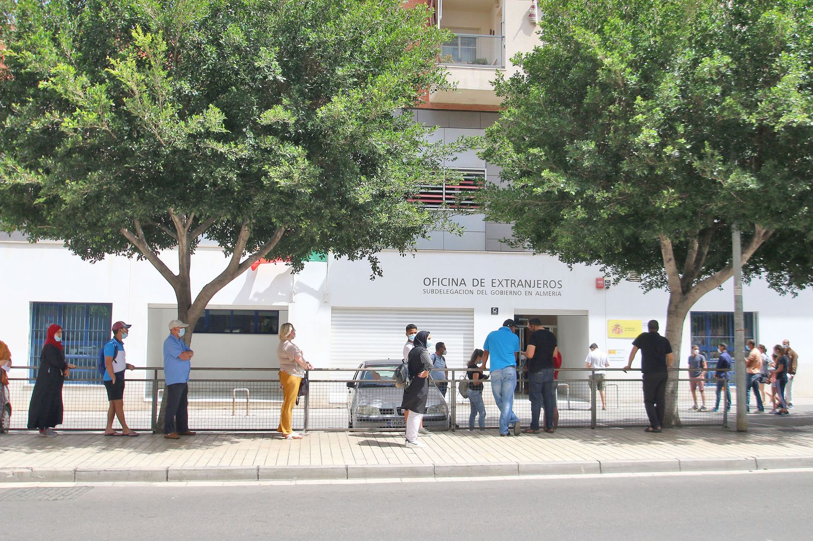 Oficina de Extranjería de Almería.