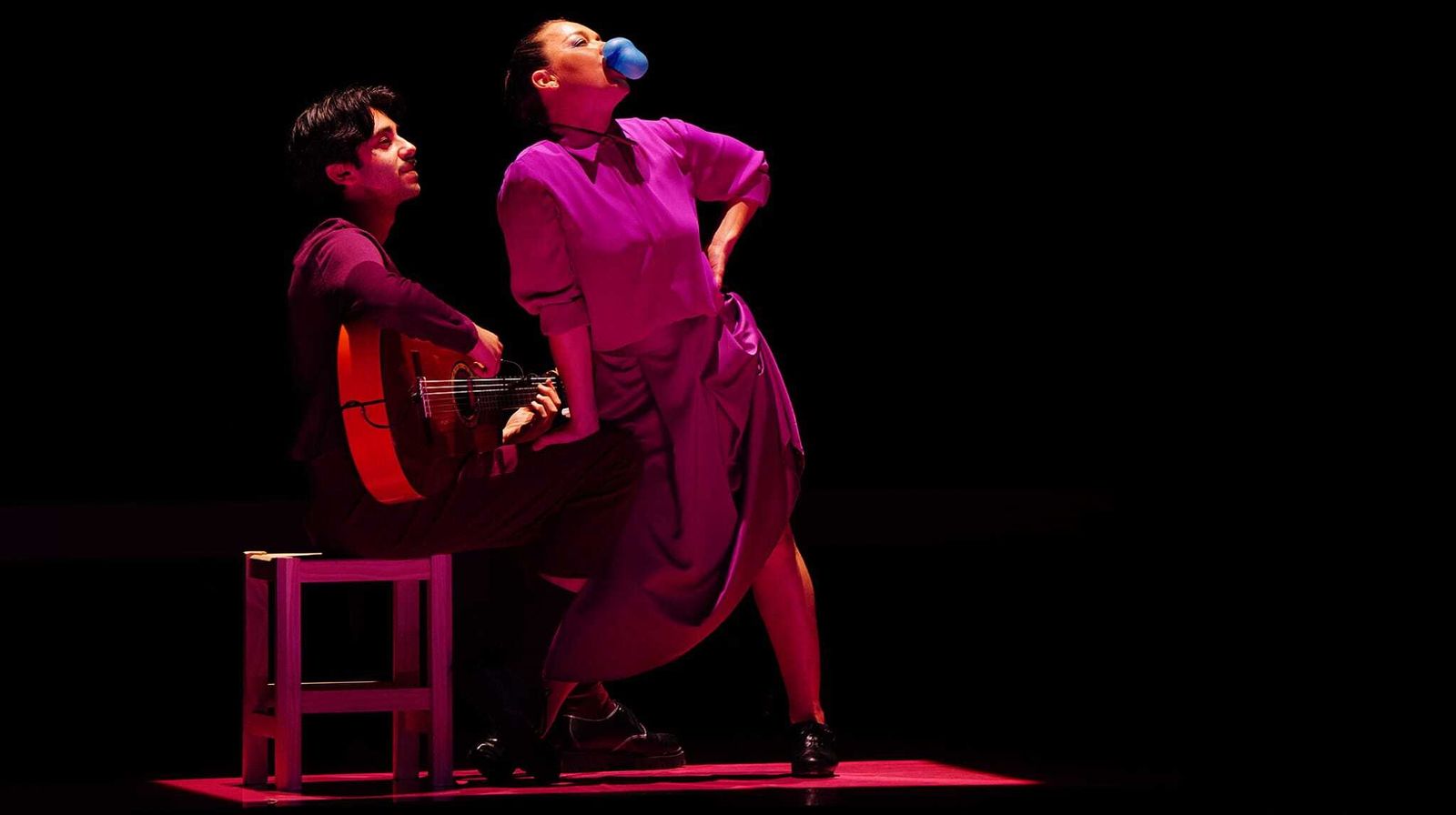 Rocío Molina durante un instante de su actuación