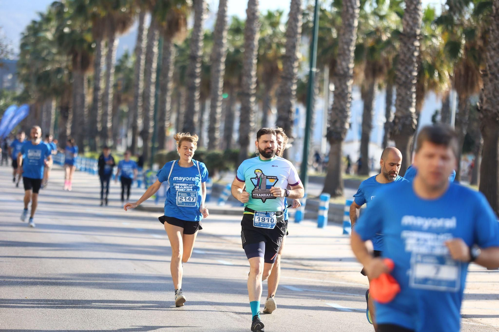 Las mejores fotos de la I Carrera Solidaria Mayoral de Málaga