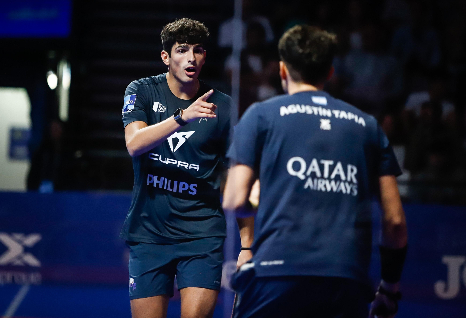 Las mejores imágenes de la jornada de octavos de final del World Padel Tour en el Palacio