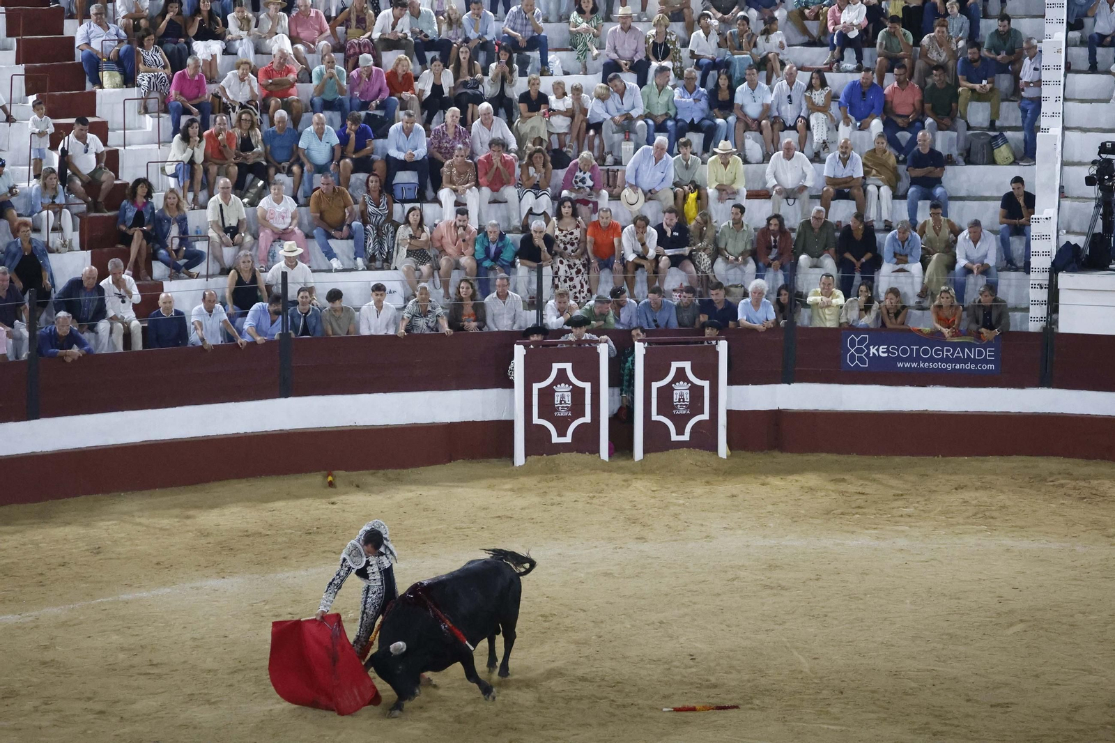 Las fotos de la corrida de toros de Lagunajanda para Manuel Escribano, David Galán y Pepe Moral en Tarifa