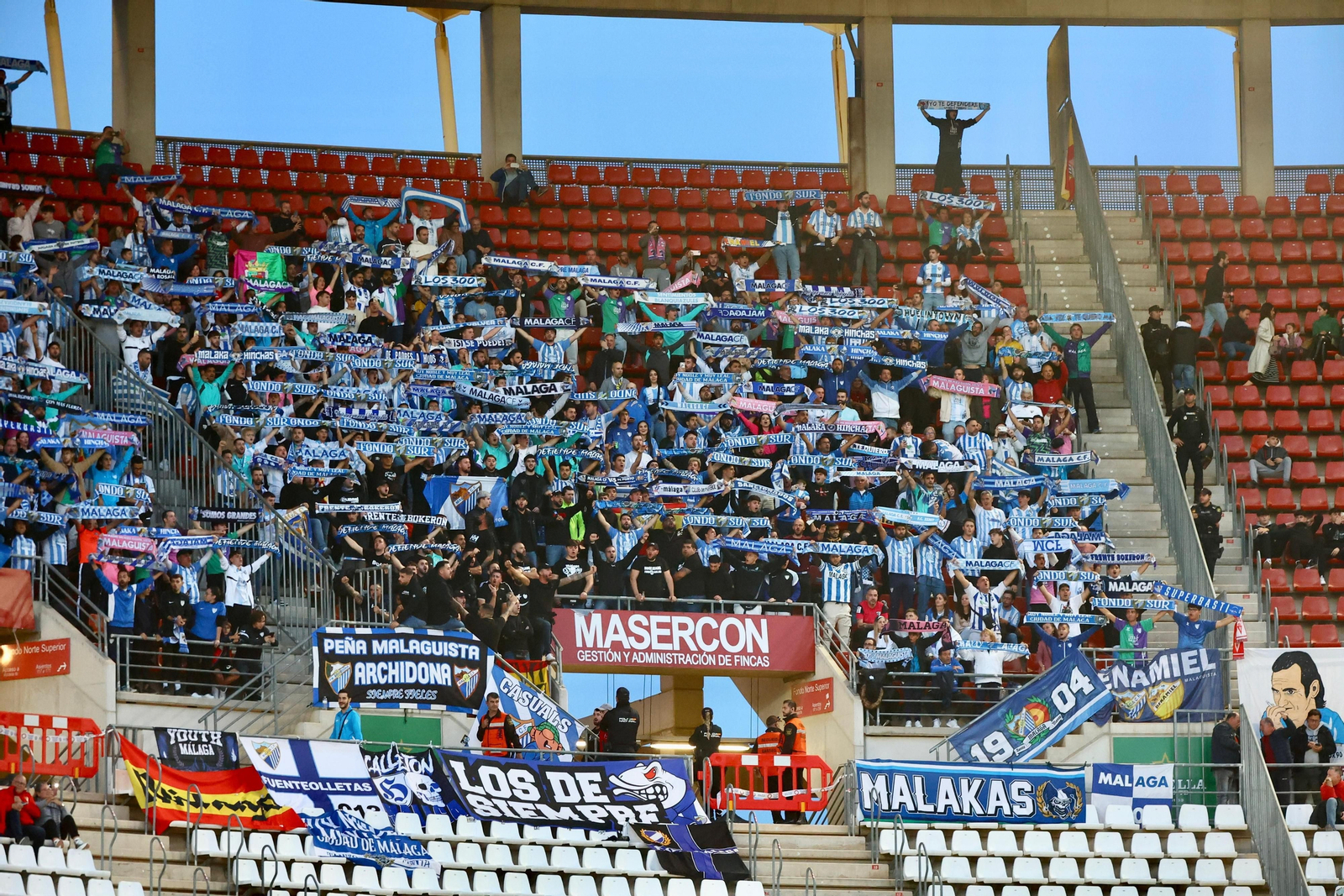 Las fotos del Real Murcia - Málaga CF