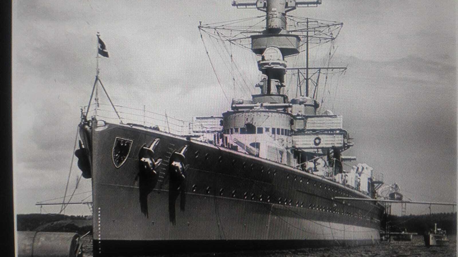 El crucero alemán 'Deutschland'.