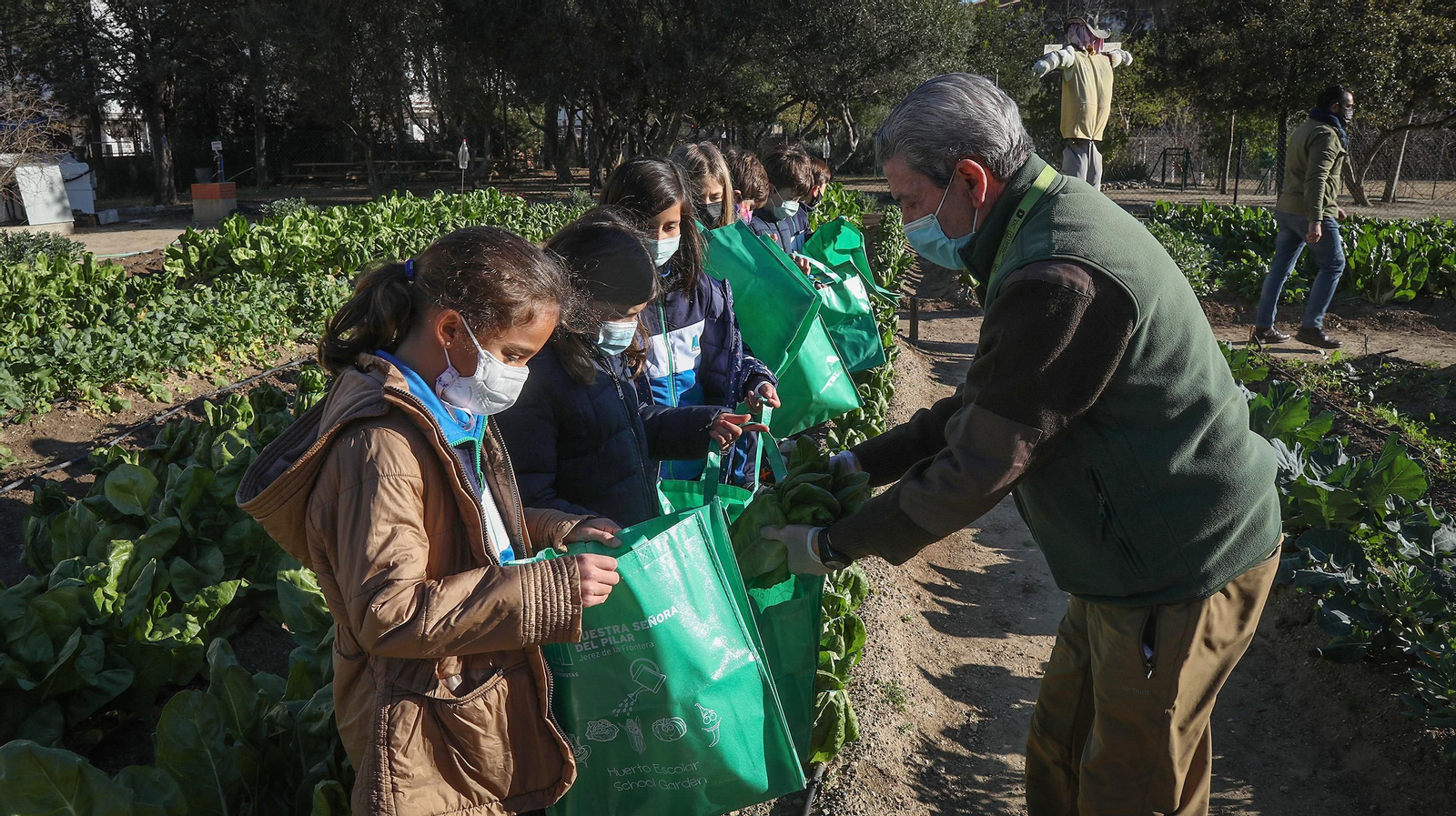 Huerto ecológico y educativo en Los Marianistas