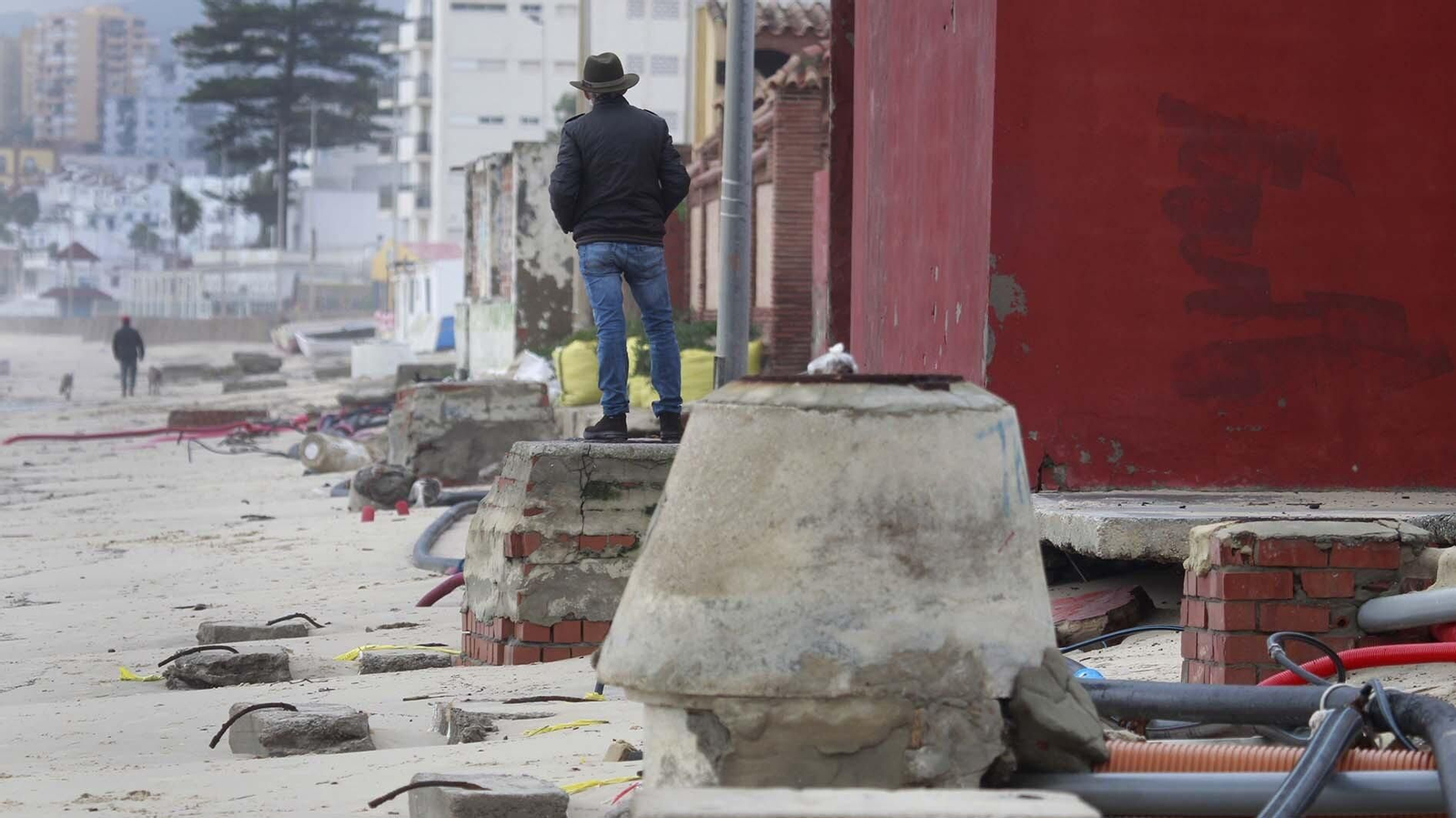 Las fotos del temporal en el Campo de Gibraltar