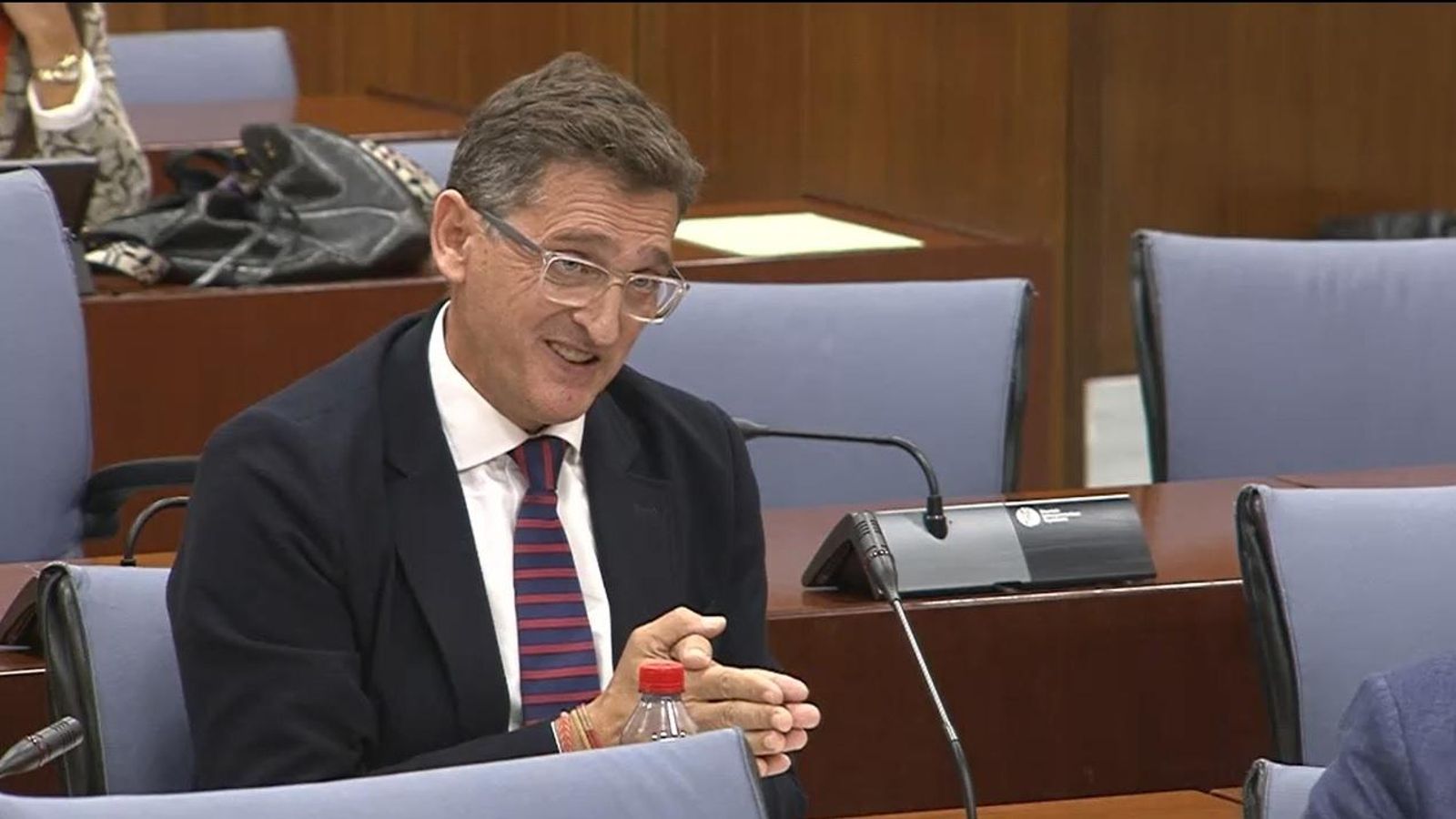 Intervención del parlamentario almeriense Sánchez Teruel