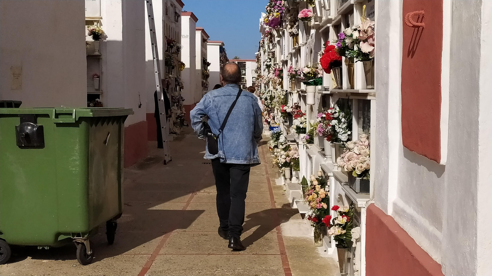 Día de los Difuntos en el cementerio de la ciudad de San Fernando