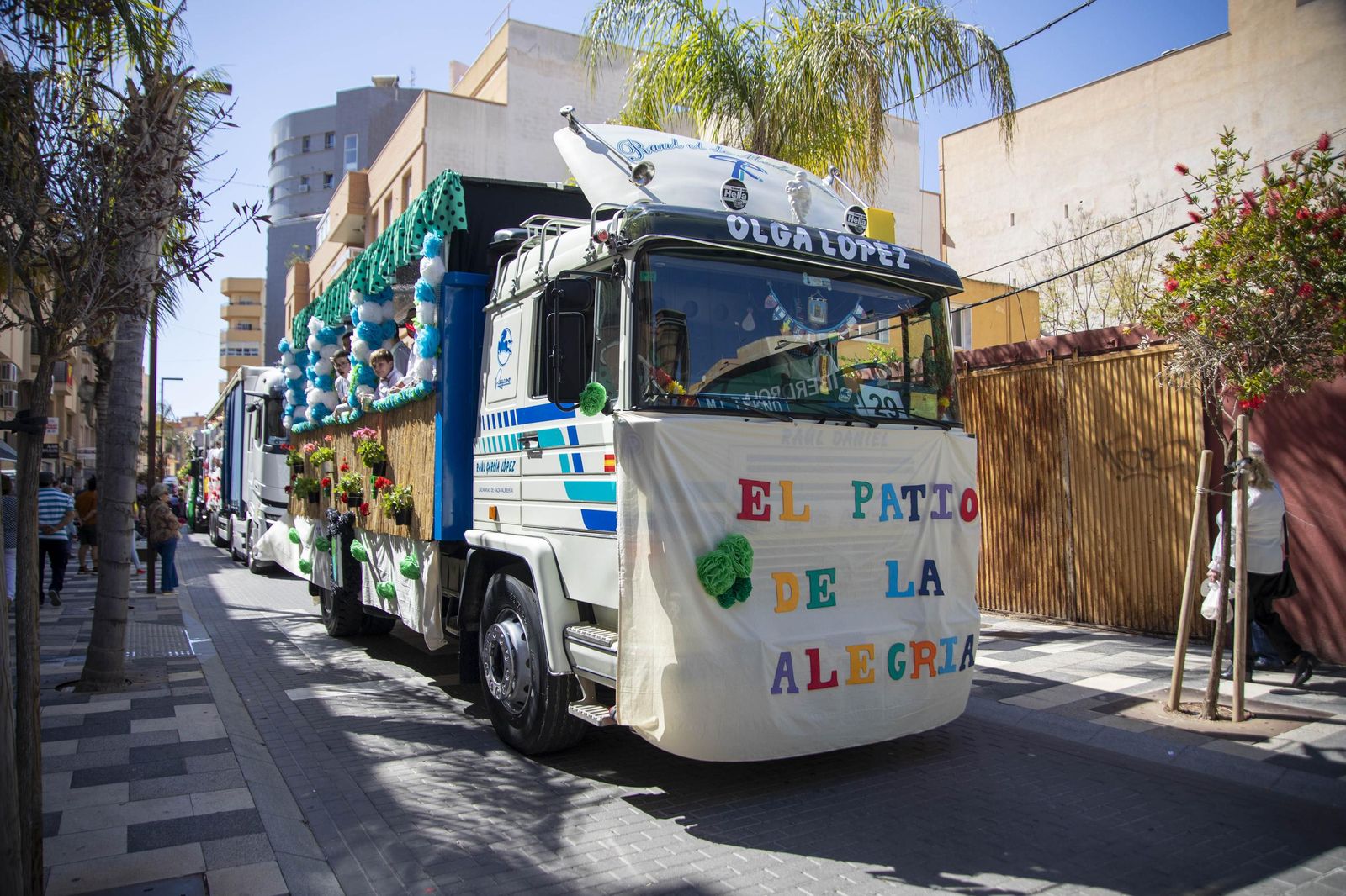 Las imágnes de la misa y procesión en honor a San Marcos en El Ejido