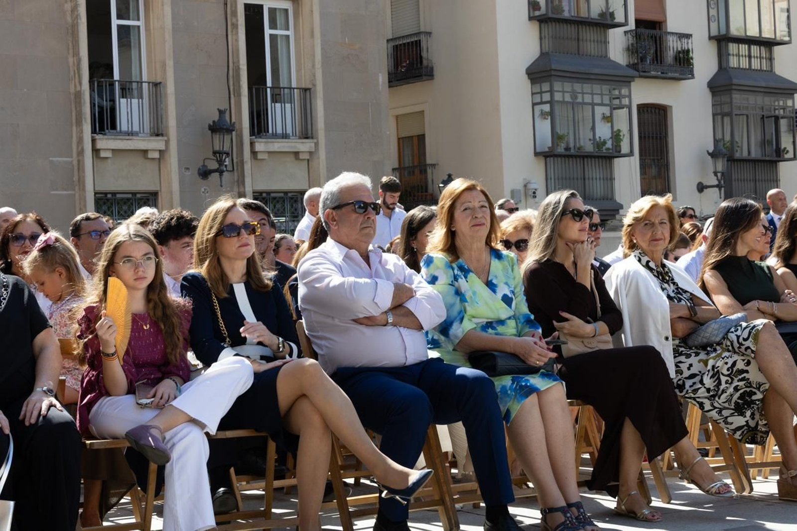 Acto por el día de la Policía Nacional, con motivo de la festividad los Santos Ángeles Custodios