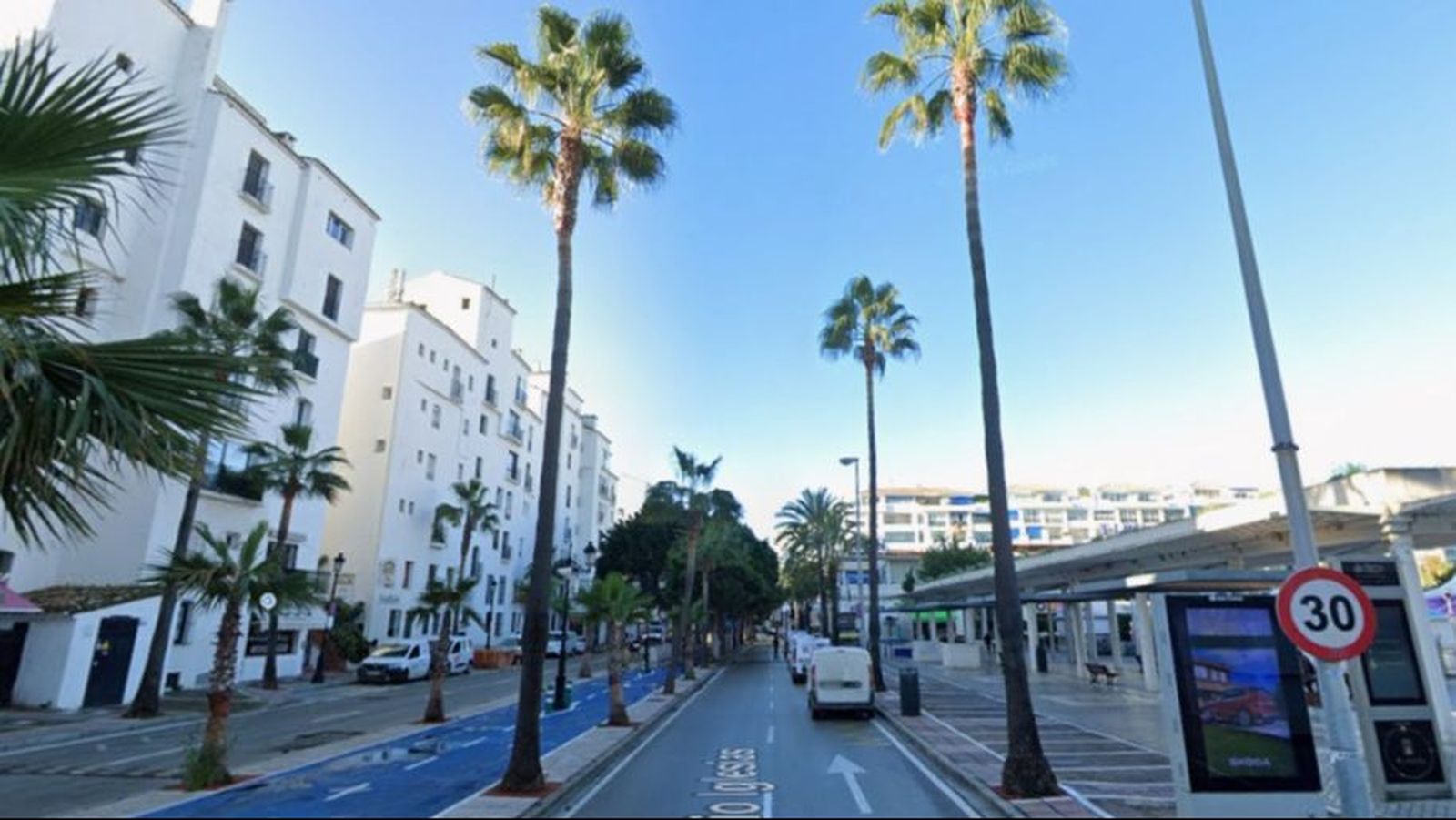 Avenida de Julio Iglesias en Marbella