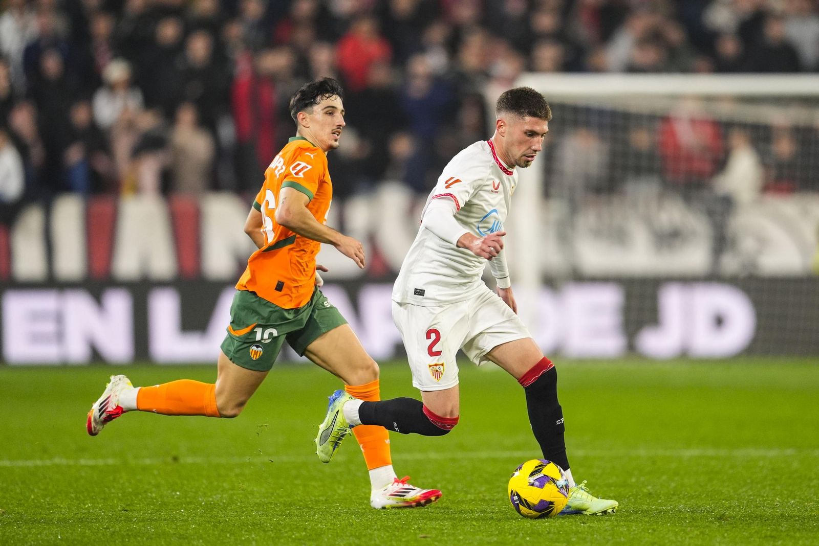 Las mejores imágenes del partido Sevilla - Valencia