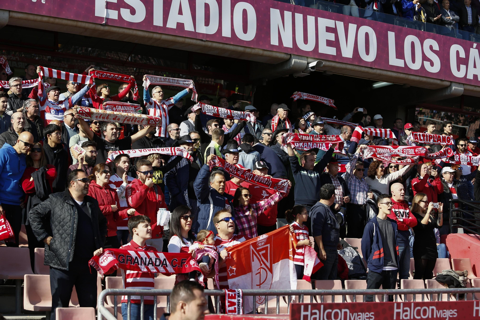 Las imágenes del Granada-Numancia