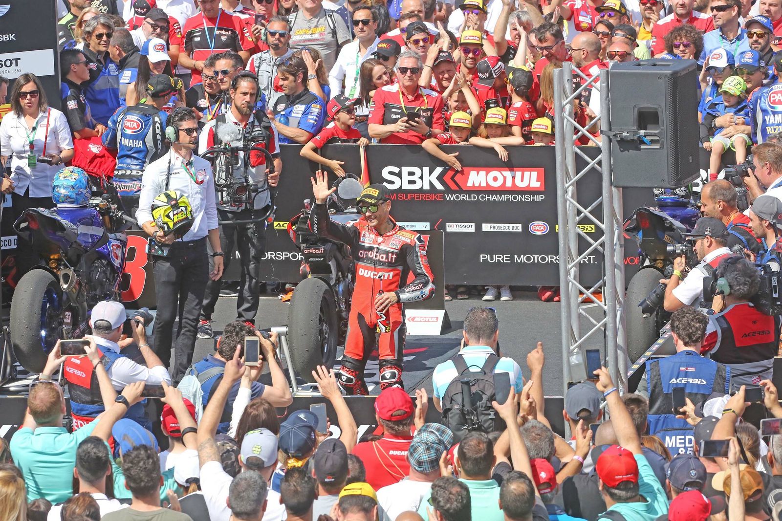 Imágenes de las carreras del Campeonato del mundo de Superbike