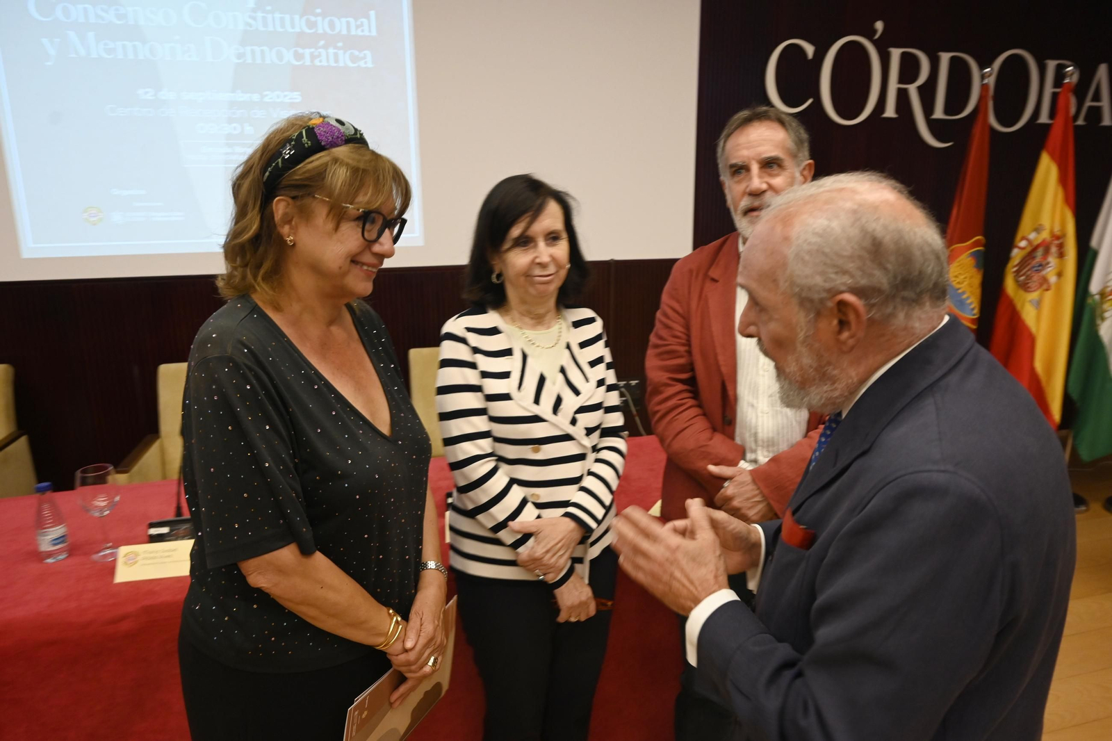 El II Coloquio Consenso Constitucional y Memoria Democrática de Córdoba, en imágenes